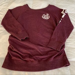 Feathers Maternity Love Sweatshirt S